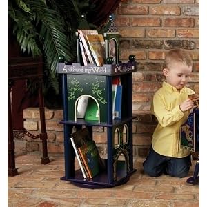 Boy's Time to Read Revolving Bookcase by Homevisions