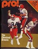 Oakland Raiders 1979 Home Football Game Program vs Cleveland Browns