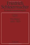 Produkt-Bild: Schleiermacher, Friedrich; Fischer, Hermann; Barth, Ulrich; Cramer, Konrad; Meckenstock, G&uuml;nter; Selge, Kurt-Victor: Kritische Gesamtausgabe. ... : Predigten 1822-1823: Abteilung III. Band 7