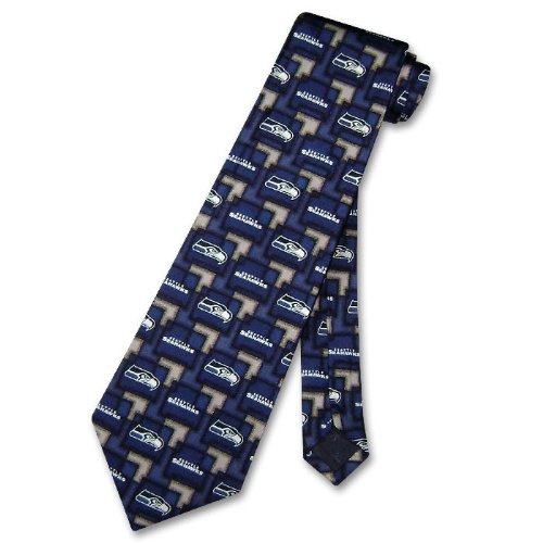SEATTLE SEAHAWKS NeckTie NFL Football Men's Neck Tie