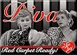 I Love Lucy Diva Red Carpet Ready Refrigerator Magnet