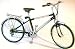 LX1 black electric bicycle