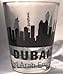 Dubai United Arab Emirates (UAE) Sunset Skyline Shot Glass