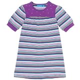 striped knit dress