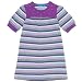 striped knit dress