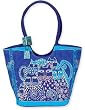Laurel Burch Indigo Cats Scoop Tote