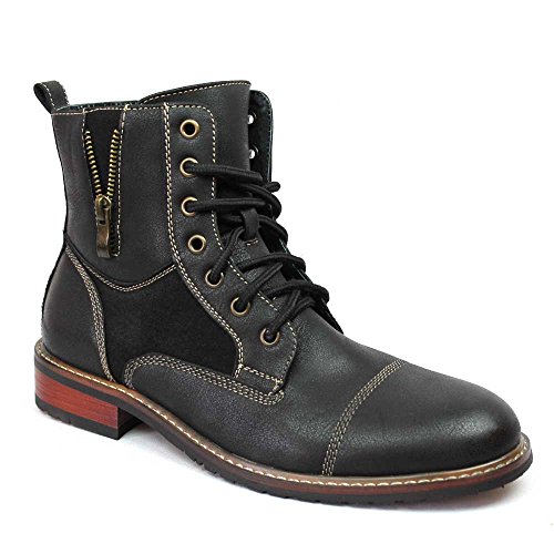 Ferro Aldo Men's 808561 Lace up Military Combat Work Desert Ankle Boot