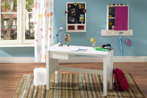 South Shore Desk, Contemporary, Pure White