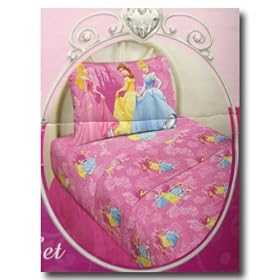 Disney Princess Flannel Sheet Set Twin