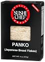 Sushi Chef Panko (Japanese Bread Flakes), 8-Ounce Boxes (Pack of 6)