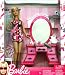 Barbie Glam! Doll & Play Set Pink Dressing Room