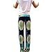Women's Tribal Aztec Printed Waist Baggy Bohemian Palazzo Pants XL