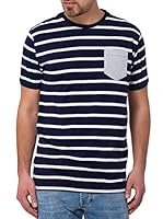 Cross Camiseta Manga Corta (Azul Oscuro)