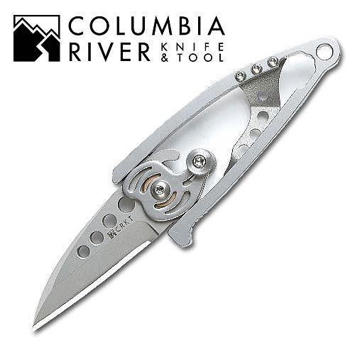 Van Hoy Snap Lock 2, Stainless Handle, Plain by Columbia River Knife & Tool