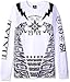 Southpole Men's Long Sleeve Thermal with Lightning and Wing Graphics