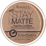 Rimmel face make-up pressed powder stay matte warm beige