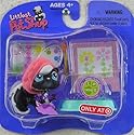 LITTLEST PET SHOP ARTIST SKUNK EXCLUSIVE W/ACCESSORIES