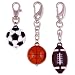 Sports Keychain Soccer Basketball Football Gift Item