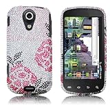 Flower Love With Full Rhinestones Hard Protector Case Cover For Samsung Epi ....