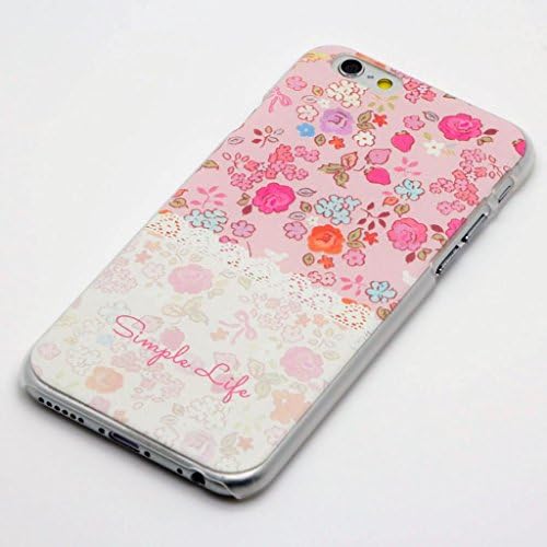 iPhone 6 Plus Case 5.5 inch AFYCOLOR Hard PC Material with 3D UV Embossing Craft Print - Simply Life Series of Beautiful Flowers