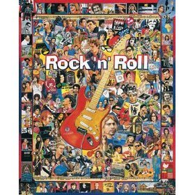 White Mountain Rock 'n' Roll 1000 Piece Jigsaw Puzzle by White Mountain Puzzles