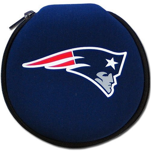 New England Patriots CD/DVD Blue Case