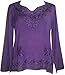 Agan Traders 2025 Spring Long Sleeve Embroidered Blouses - Medieval Bohemian Fall Tops - Vintage Tunic Women's Blouses Kurta