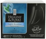 Higgins & Burke Tea Capsules, English Breakfast Package compatible with Keurig K-Cup Brewers, 48 Count