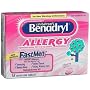 Benadryl Children's Allergy Fast Melt, Cherry Flavor,18-Count Dissolving Tablets (Pack of 4)