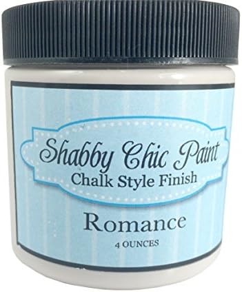 Shabby Chic Paint Chalk Style 4 Ounce (Romance Off White)