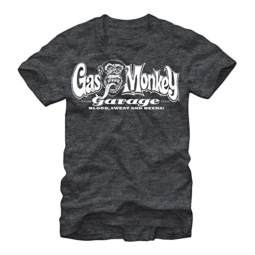 Gas Monkey Blood, Sweat, and Beers Mens Graphic T Shirt