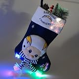 San Diego Chargers Mascot Fiber Optic Stocking