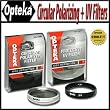 Opteka 30.5mm High Definition&sup2; Circular Polarizing + UV (0) Ultra Violet Haze Multi-Coated Glass Filter Kit
