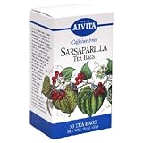 Alivata Herbal Teas, Sarsaparilla, Tea Bags, 30-Count Boxes (Pack of 6)
