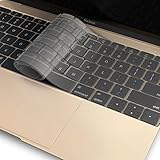 Kuzy - Retina 12-inch Transparent-CLEAR Keyboard Cover Silicone Skin for MacBook 12" with Retina Display NEWEST 2015 - Transparent-CLEAR
