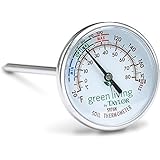 Taylor Soil Testing Thermometer, 4" Stem, -20 to 180 Degrees F