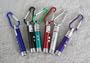 Britelink Laser Pointer (Qty 6) Six Pcs: 3-in-1 Laser Pointer with Red Laser, UV Light & LED Light + Key Clip - SIX Pointers INCLUDED!