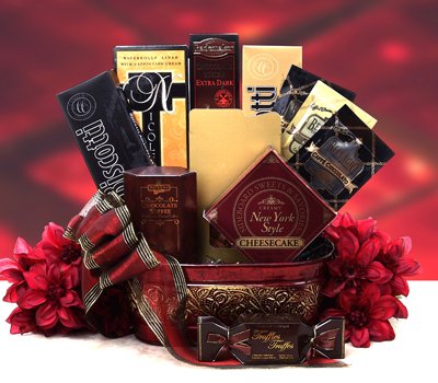 Classic Coffee Break Gourmet Food Gift Basket by The Treasured Basket