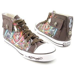 Buy ED HARDY DC Brown Casual Shoes Ladies Size 8
