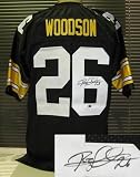 Rod Woodson Autographed/Hand Signed Pittsburgh Steelers Jersey