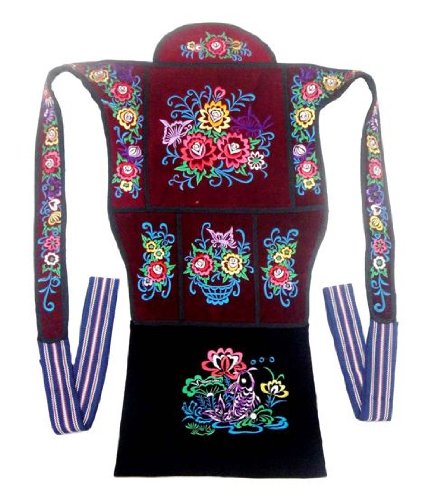 Genuine Mei Tai Baby Sling Wrap Front Back Carrier #175 - FREE SHIPPING