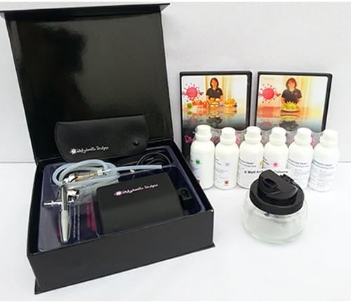 Dinkydoodle Designs Airbrush Starter Painting Kit Black Edition