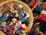 Finger Dolls, Traditional Textiles, Textile Museum, Casa del Tejido, Antigua, Guatemala Photographic Poster Print by Cindy Miller Hopkins, 48x64