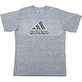 adidas Clima Logo Carbon Short Sleeve Tee Kids