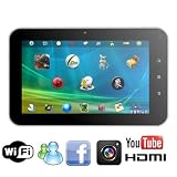 AGPtek New Android 4.0 MID 7" Mini Tablet Capacitive TouchScreen Wi-Fi 1.2GHz Gsensor Expandable to 32GB, Support Skype Video Calling & Netflix Movies