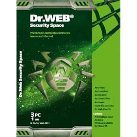 Dr. Web Security Space (3 postes, 1an)