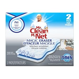 Mr Clean Magic Eraser Kitchen Scrubber, 2 Count