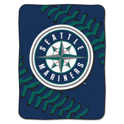 Northwest Company's Seattle Mariners Plush Raschel 60x80 Throw