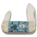 Rough Rider Arrowhead Series Small Sunfish Folding Knife Brian Yellowhorse Design