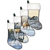 Winter Christmas Holiday Stocking